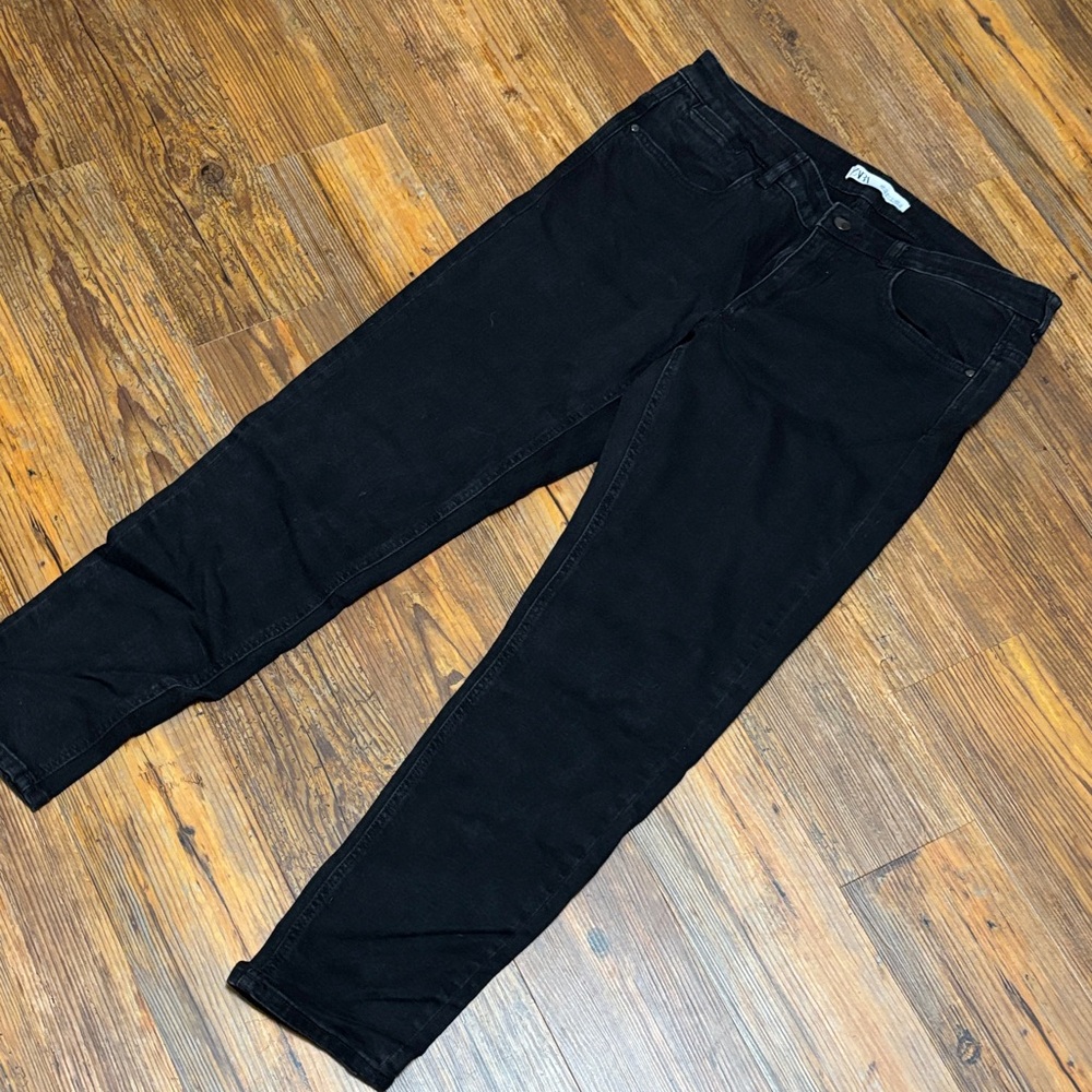 Zara Black Denim Jeans